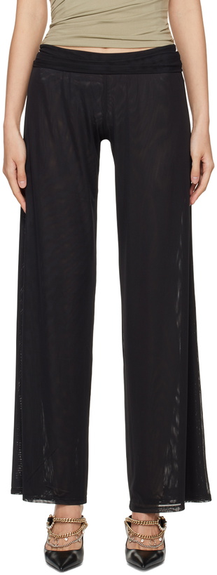 Photo: Miaou Black Tabby Lounge Pants