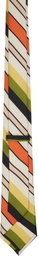 Jean Paul Gaultier Multicolor Striped TIe