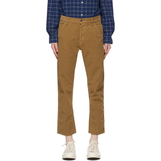 Photo: rag and bone Khaki Moleskin Workwear Trousers