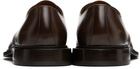 Common Projects Brown Polished Leather Derbys