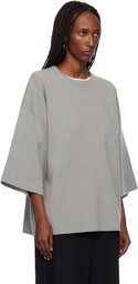 Fear of God Gray Milano Knit T-shirt