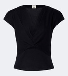 Isabel Marant Nadrine cotton jersey top