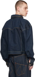 Vivienne Westwood Navy Boxer Denim Jacket