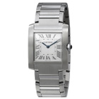 Cartier Tank Franaise Automatic Silver Dial Ladies Watch WSTA0074