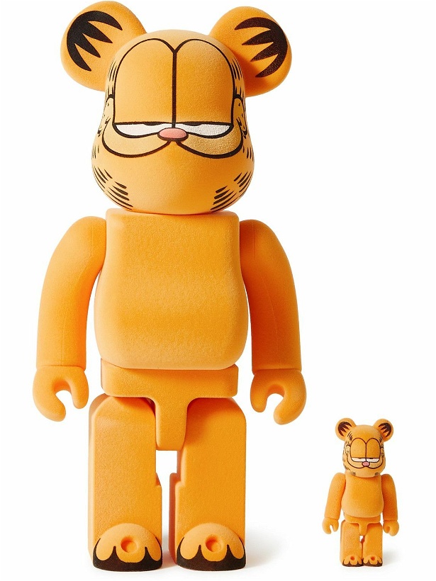 Photo: BE@RBRICK - Garfield 100% 400% Printed PVC Figurine Set