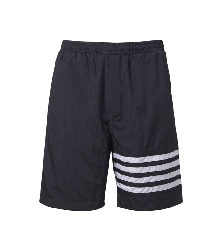 Photo: Thom Browne 4-Bar ripstop shorts