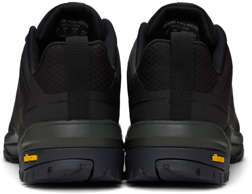 Norse Projects ARKTISK Black Lace-Up Sneakers