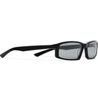 Balenciaga - Rectangular-Frame Acetate Sunglasses - Black