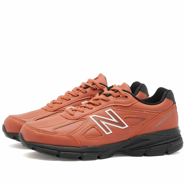 Photo: New Balance Men's U990RB4 - Made in USA Sneakers in Orange