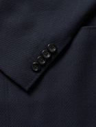 Canali - Slim-Fit Wool-Twill Suit Jacket - Blue