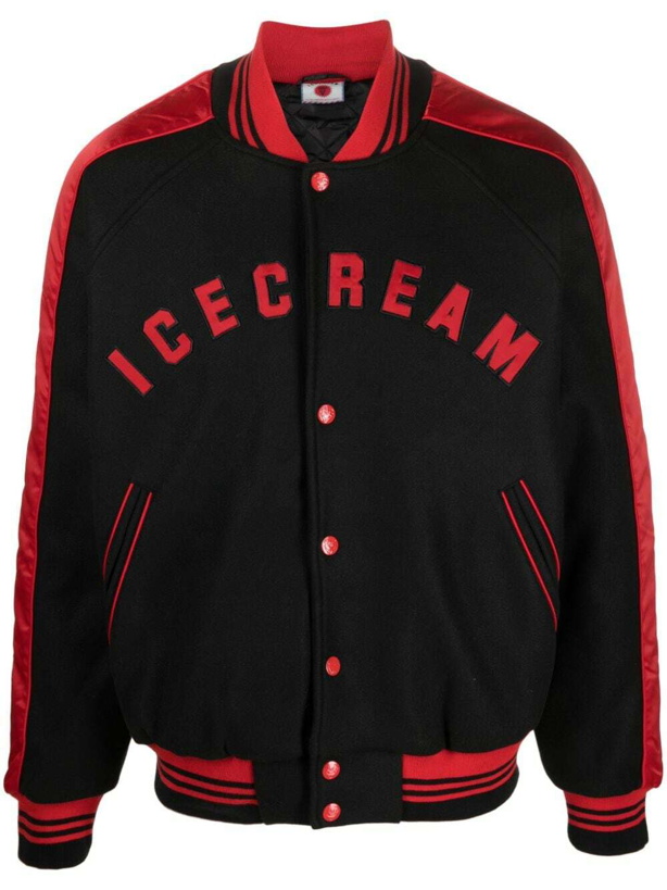 Photo: ICECREAM - Logo Varsity Jacket