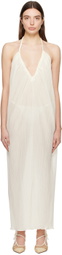 BITE Off-White Parchment Maxi Dress