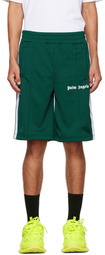 Palm Angels Green Classic Track Shorts