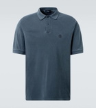 Herno Logo cotton piqué polo shirt
