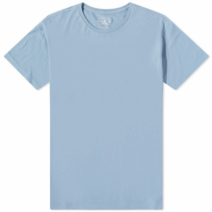 Photo: RRL Men's Basic T-Shirt in Blue