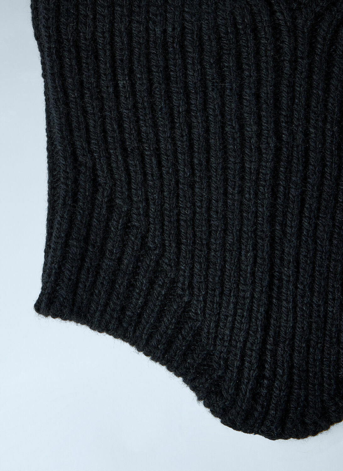Rick Owens Ribbed Knit Balaclava