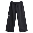 Balenciaga Men's Under Armour Baggy Sweat Pants in Washed Black/White