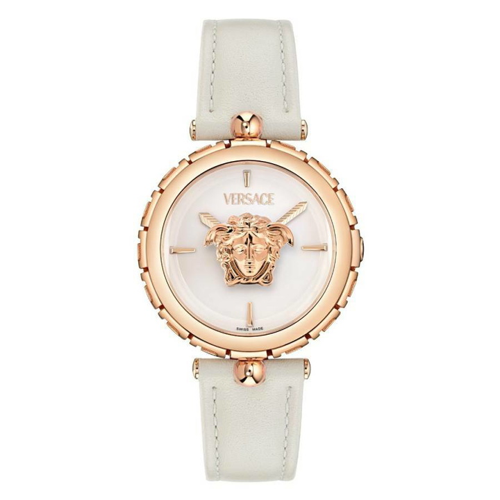 Photo: Versace Medusa Jewel Quartz White Dial Ladies Watch VE0B00225