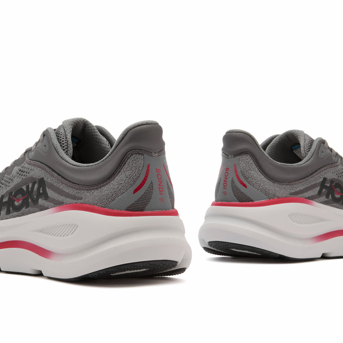 HOKA ONE ONE M Bondi 9 Sneaker in Satellite Grey/Outer Orbit