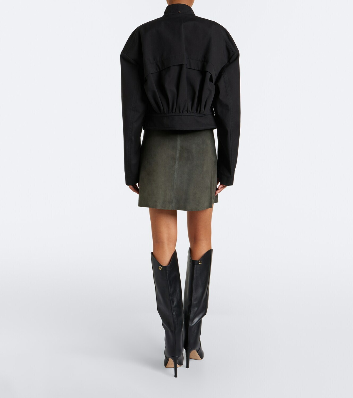 Stouls Lucie suede miniskirt