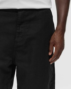 Carhartt Wip Walter Single Knee Short Black - Mens - Casual Shorts