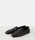 The Row Awar leather loafers