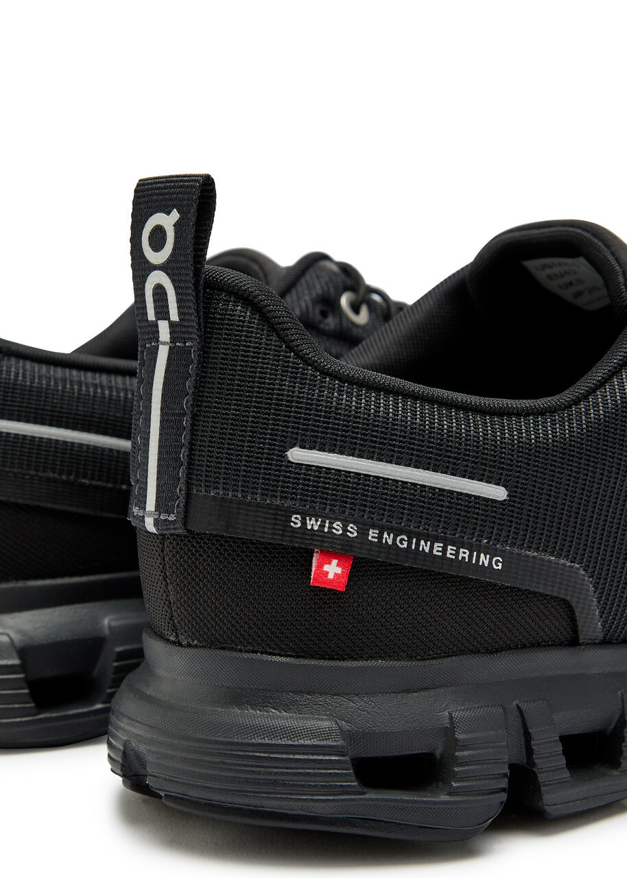 ON Cloud 6 Waterproof Mesh Sneakers Black