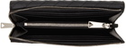 Bottega Veneta Black Intrecciato Zip Bifold Wallet