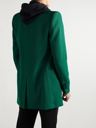 AMI PARIS - Virgin Wool-Gabardine Blazer - Green