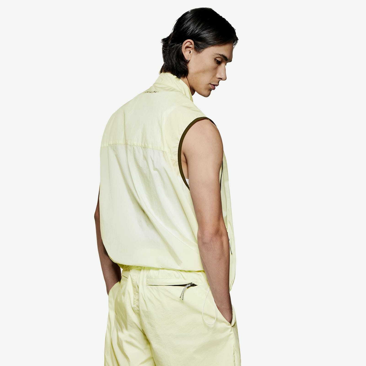 MKI Men's Active Nylon Vest in Mint MKI Miyuki-Zoku