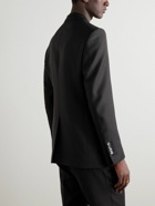 TOM FORD - Shelton Wool and Mohair-Blend Suit Jacket - Black