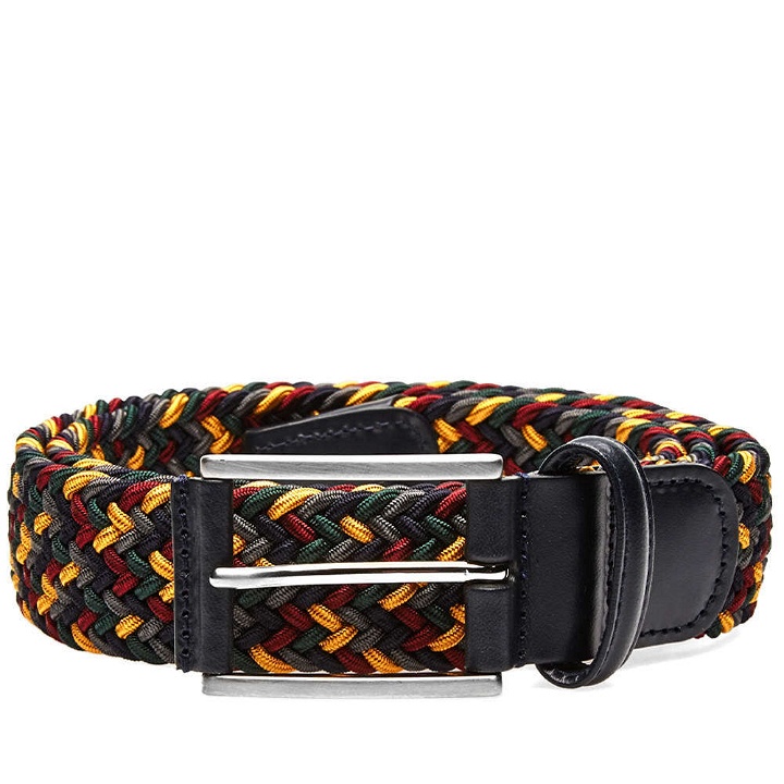 Photo: Anderson's Woven Textile Belt Red