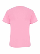 MC2 Saint Barth Woman Cotton Jersey Crewneck T-shirt Emilie With Barbie St. Barth Print | Barbie Special Edition