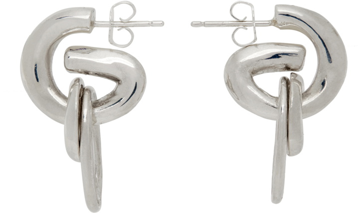 Photo: AGMES Silver Ellipses Earrings