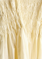 Faithfull The Brand Baia Cotton Maxi Skirt Yellow