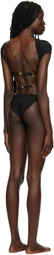 RoomSERVICE888 SSENSE Exclusive Black Venus Bikini