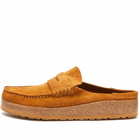 Birkenstock Naples Mule in Mink Suede