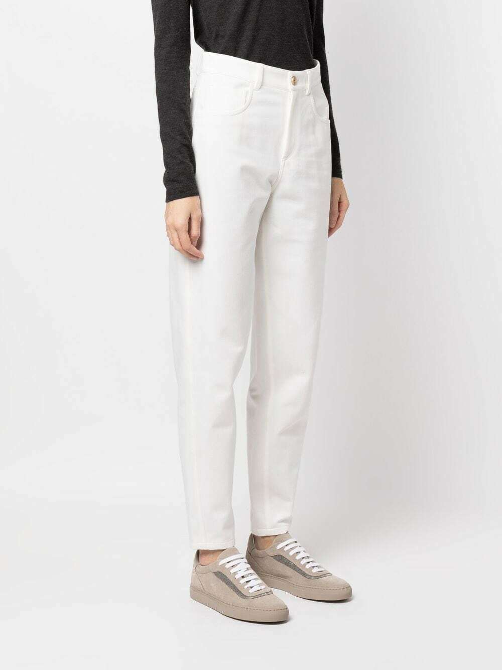 BRUNELLO CUCINELLI - Baggy Cotton Trousers Brunello Cucinelli