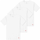 Human Made Men's 3 Pack T-Shirt in White