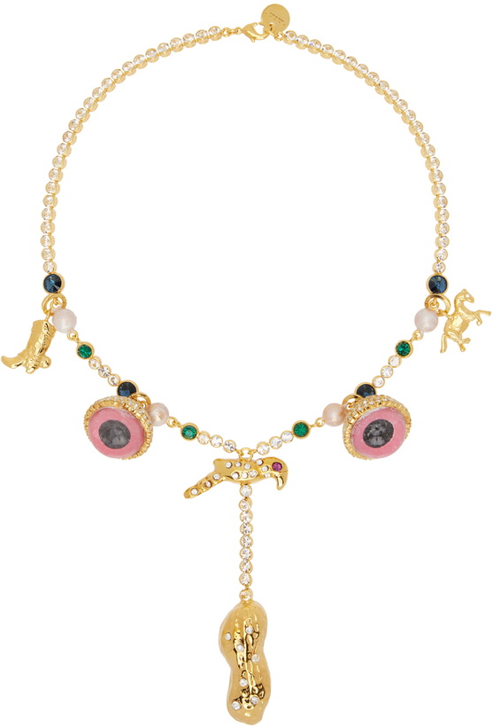 Photo: Marni Gold Charm Necklace