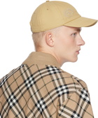 Burberry Beige EKD Cotton Blend Baseball Cap