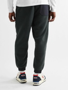 Outdoor Voices - Tapered RecTrek-Panelled PrimoFleece Track Pants - Black