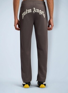 Palm Angels Curved Logo Track Pants