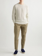 Club Monaco - Jacquard-Knit Cotton Sweater - White