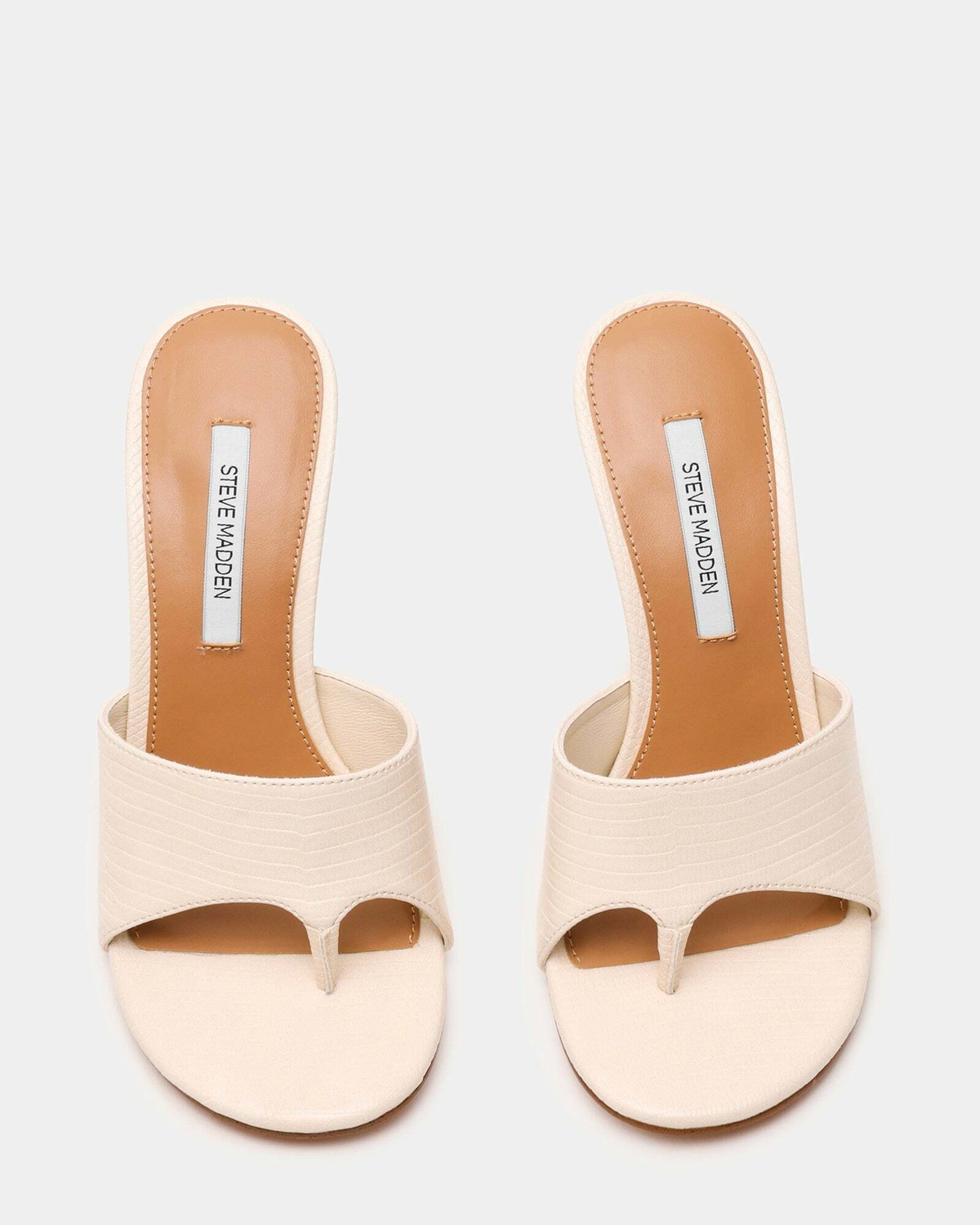 Steve Madden Briata Heels in Natural Exotic