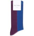 Paul Smith - Two-Tone Stretch Cotton-Blend Socks - Multi