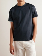 Loro Piana - Cotton-Jersey T-Shirt - Blue