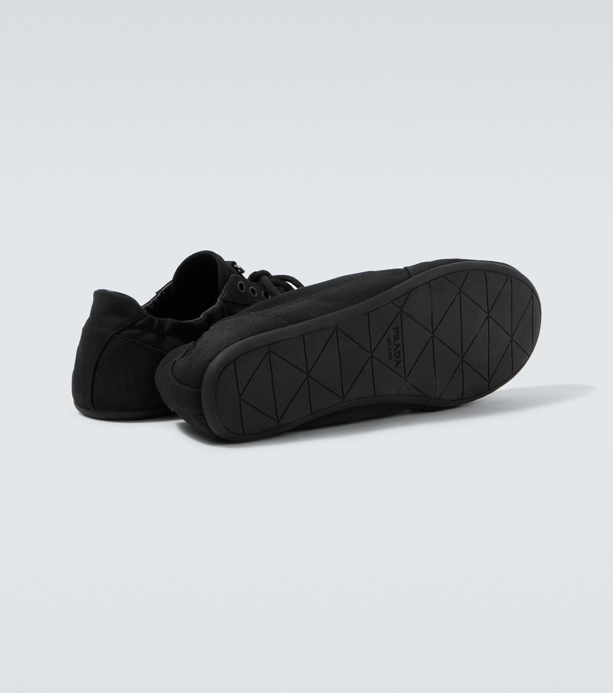 Prada Collapse canvas sneakers