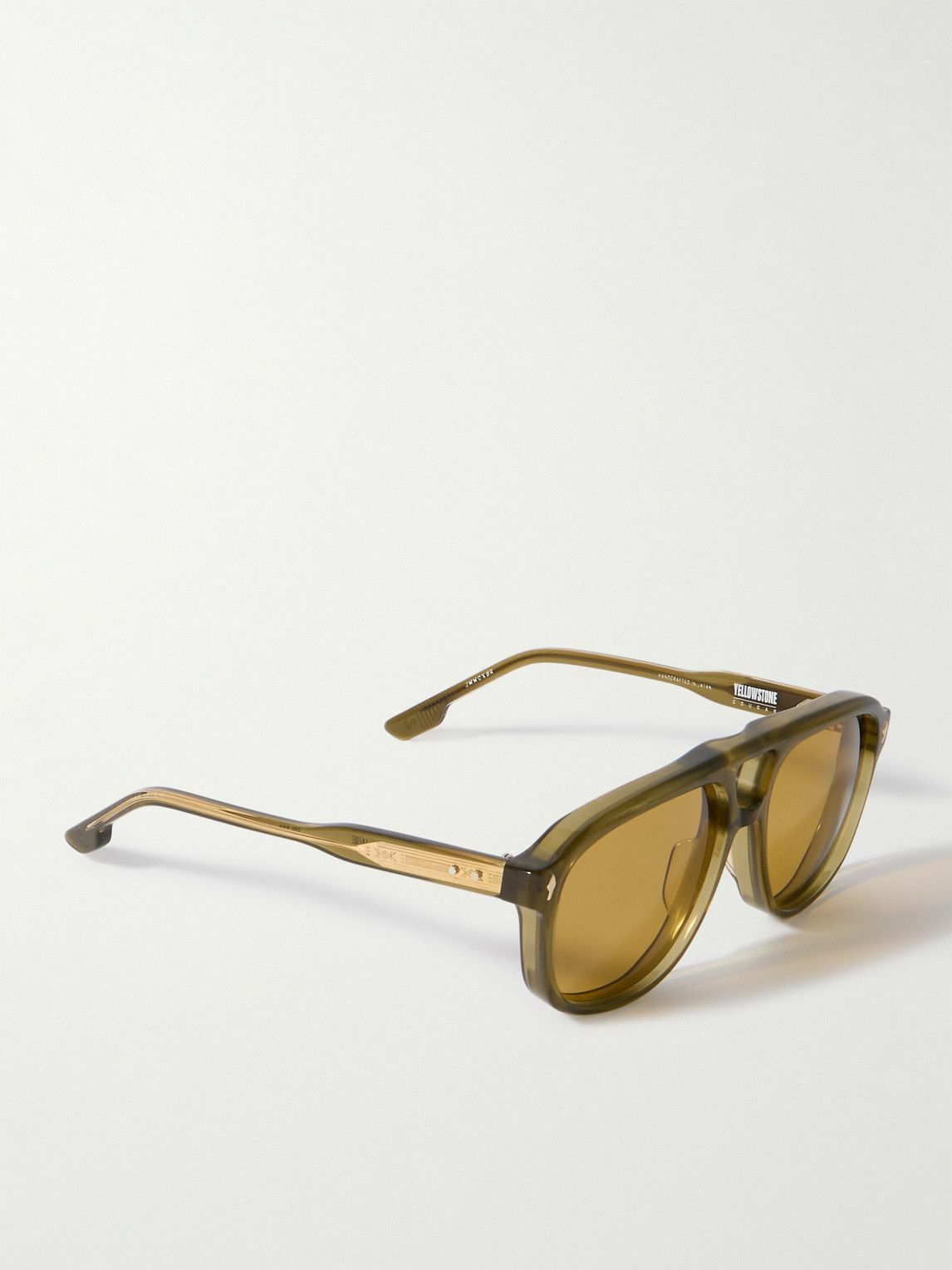 Jacques Marie Mage - Yellowstone VI Cougar Aviator-Style Acetate