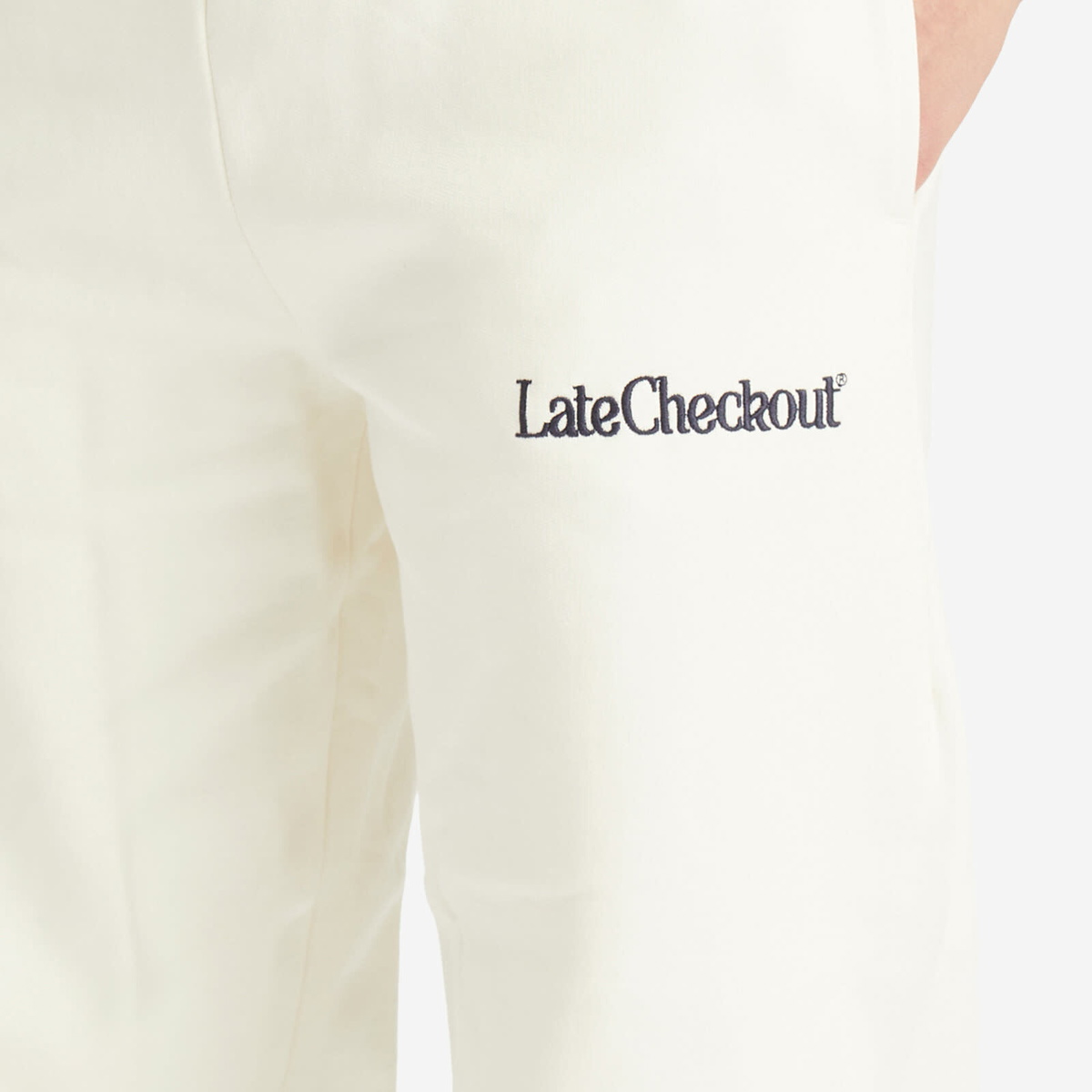 Late Checkout Men's Joggers in White